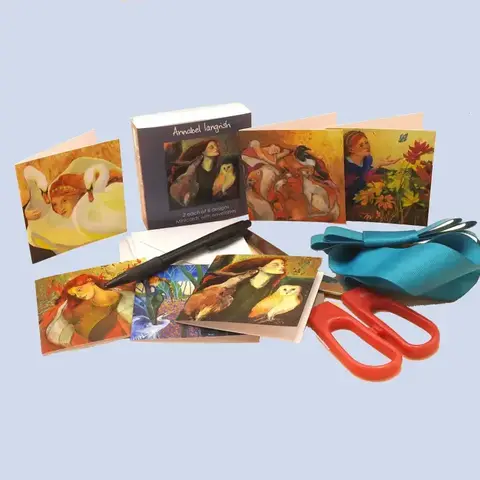 Annabel Langrish - Mini Gift Size Card Set / 6pc / Romantic