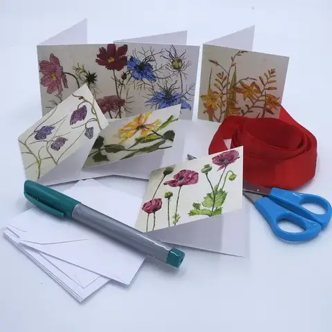 Annabel Langrish - Mini Gift Size Card Set / 6pc / Flowers