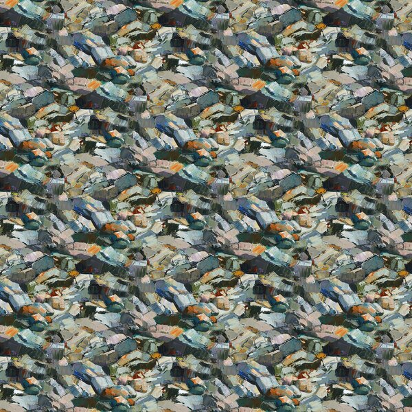 Northcott Fabrics Northcott - Silent Lake / Rocks / Gray / DP27256-94