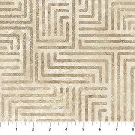 Northcott Fabrics Northcott - Stonehenge Retro Vibes / Circuit Board Beige / 27747-12