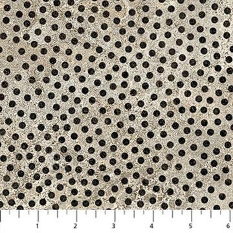 Northcott - Stonehenge Retro Vibes /  Dotty Slate / 27745-94