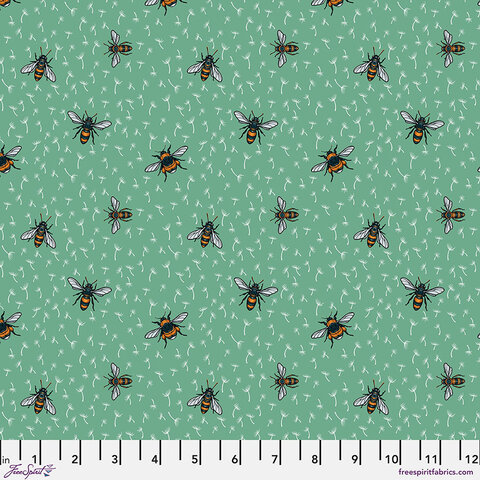 Rachel Hauer - Garden Bed / Bees - Mint / PWRH098.MINT