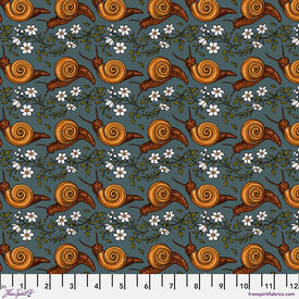 Rachel Hauer Rachel Hauer - Garden Bed / Snail Stripe / PWRH110.TURQ