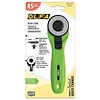 OLFA  - SPLASH / Rotary Cutter   /  45mm / Lime Green