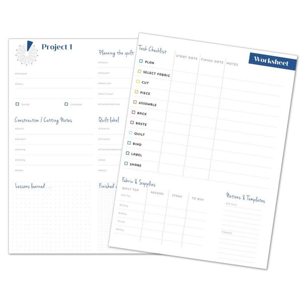  Quilter's Project Planner