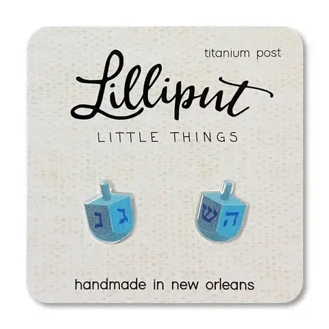 Lilliput Little Things - Earrings / Dreidel