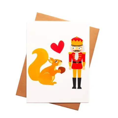 Greeting Card - 1pc / True love Squirrel