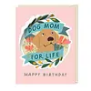 Greeting Card Dog Mom with Sticker