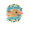 Greeting Card Dog Mom with Sticker