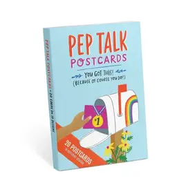  Postcard Book -  Pep Talk (20 Postcards)