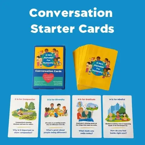 Conversation Card Deck - A New Alphabet For Humanity