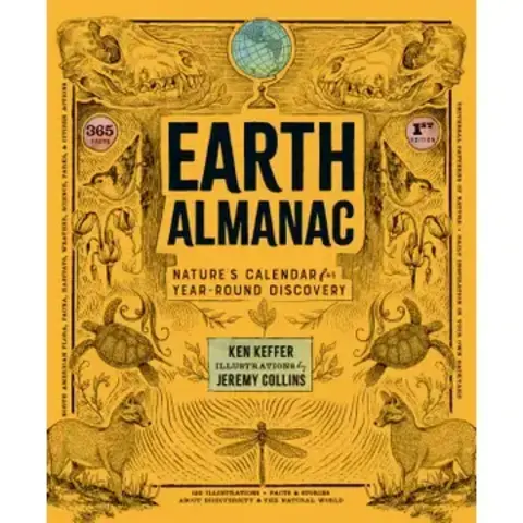 Book - Earth Almanac Natures Year Round Calendar