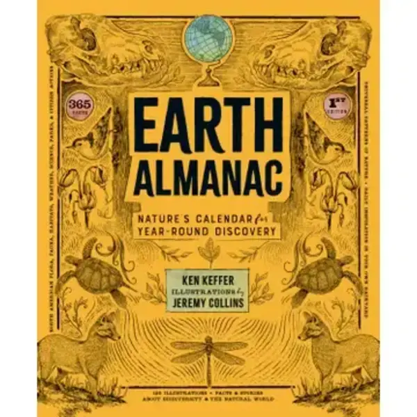  Book - Earth Almanac Natures Year Round Calendar