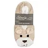 Slippers - Non Slip / Fuzzy Puppies (Lg)