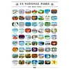 Scratch Off Poster  - National Parks / Things To Do & Find