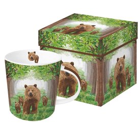  Paperproducts Design - Mug In Gift Box / Timberland  Bears