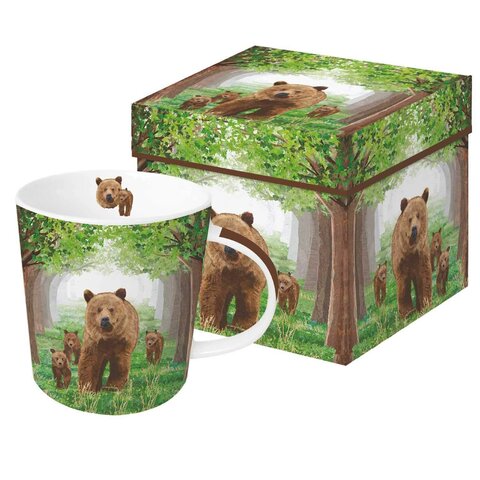 Paperproducts Design - Mug In Gift Box / Timberland  Bears