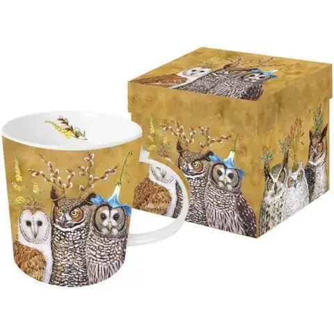 Paperproducts Design - Mug In Gift Box / Owl Family