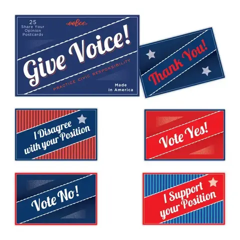 Postcard Set / Vote & Give Voice!