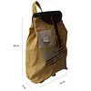 Dorset Bay - Upcycled Canvas Backpack / Yellow USA