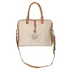 Dorset Bay - Upcycled Canvas Cross Body Bag / Large / Live Laugh Love