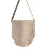Dorset Bay - Upcycled Canvas Bucket Shoulder Bag / Khaki