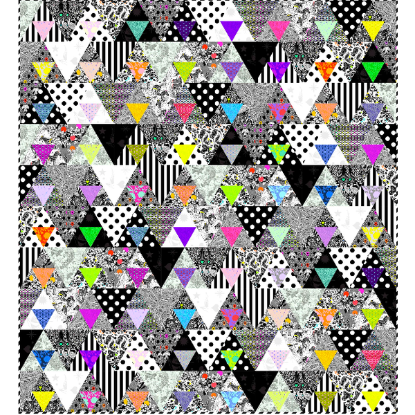 Free Spirit Fabrics FREE PATTERN DOWNLOAD /  Equilateral Pattern