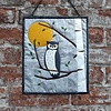 Quilt Kit - Night Owl  / Wool Mini Wall Hanging