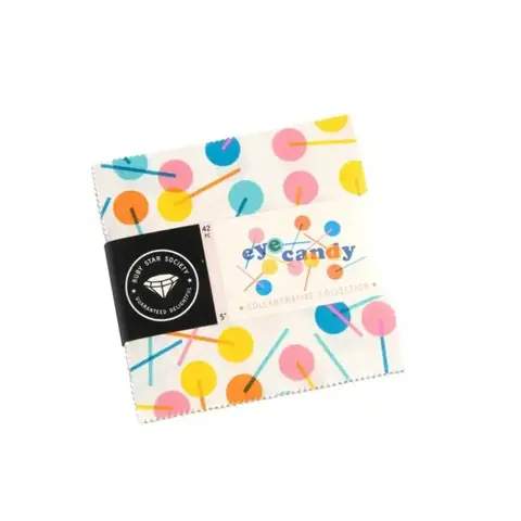 Ruby Star - Eye Candy   /  Charm Pack  (5inX5in) 42pc