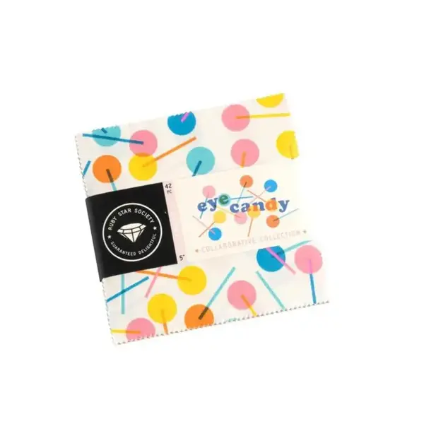 Ruby Star Ruby Star - Eye Candy   /  Charm Pack  (5inX5in) 42pc