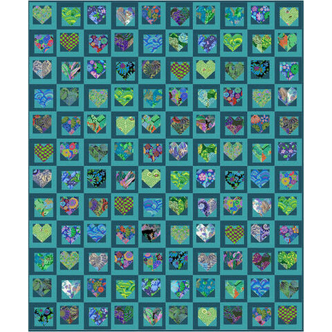 PATTERN DOWNLOAD /  Framed Hearts
