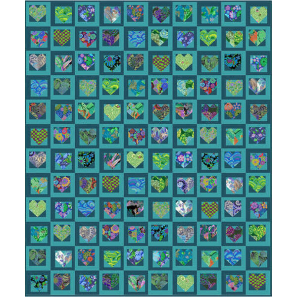  PATTERN DOWNLOAD /  Framed Hearts