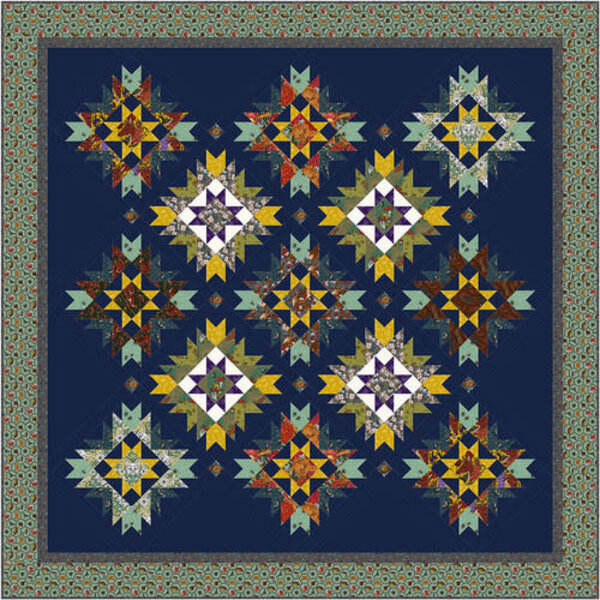 Free Spirit Fabrics PATTERN DOWNLOAD / Country Side Night