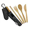 To-Go Ware -  Premium Bamboo Utensil Kit / Constellation
