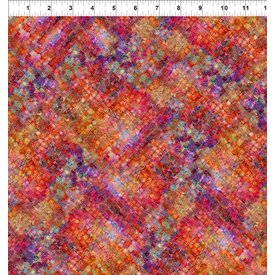 In The Beginning Fabrics Jason Yenter - Halcyon  /  Weaves / 5HN1 / Red