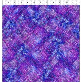 In The Beginning Fabrics Jason Yenter - Halcyon  /  Weaves / 5HN3 / Purple