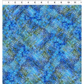 In The Beginning Fabrics Jason Yenter - Halcyon  /  Weaves / 5HN2 / Blue