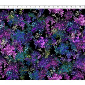 In The Beginning Fabrics Jason Yenter - Resplendent / Autumn Lush / Purple / 1Jyo-3