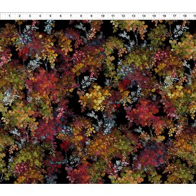 In The Beginning Fabrics Jason Yenter - Resplendent / Autumn Lush / Golden / 1JYO-1