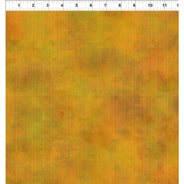 In The Beginning Fabrics Jason Yenter -  Dit Dot Evolution / 1DDE-17 SUNFLOWER