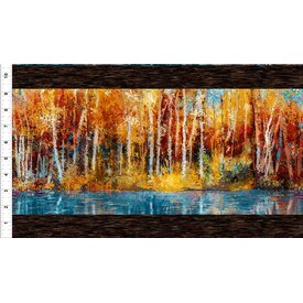  JASON YENTER  / A Year of Art / Autumn Trees Border /31YOA-1