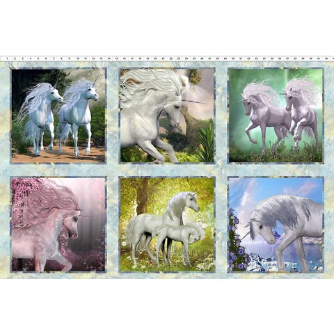 PANEL - Jason Yenter / UNICORNS /  2UN-1    (27x42in)