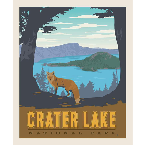 RB - CRATER LAKE - National Park Panel