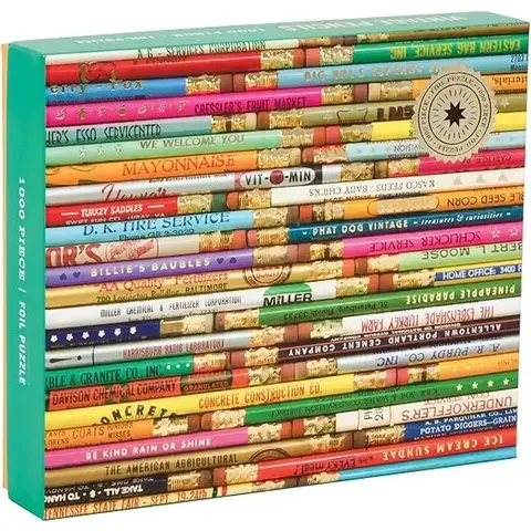Bookman - Puzzle / 1,000pc / Vintage Pencils