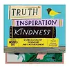 Bookman - Notecards  /Truth, Inspiration, Kindness Assortment  / 8 Designs / 16 Cards