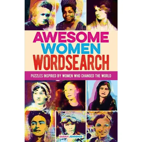 Bookman - Book / Awesome Women Word Search Puzzles & Stories / 120 Puzzles