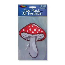  Kalan - Mushroom / 2 Pack Air Freshie / Peach Scent