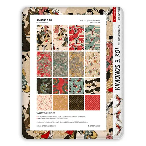 Flat Stack - 16FQ / Kimonos & Koi