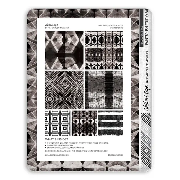  Flat Stack - 8FQ / Shibori Dye / Slate