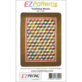 Appliqué Pattern - Tumbling Blocks